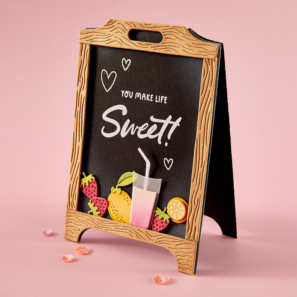 Spellbinders Pink Lemonade Etched Dies Stand (S6-269) Spellbinders Pink Lemonade Etched Dies Stand (S6-269)