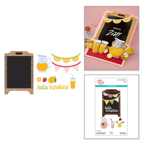 Spellbinders Pink Lemonade Etched Dies Stand (S6-269) Spellbinders Pink Lemonade Etched Dies Stand (S6-269)