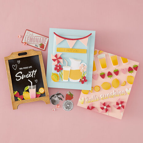 Spellbinders Pink Lemonade Die Bundle (BD-1063) Spellbinders Pink Lemonade Die Bundle (BD-1063)