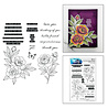 Spellbinders Simon Hurley Stamp and Die Bundle Sketched Peonies (BD-1074)