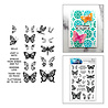 Spellbinders Simon Hurley Stamp and Die Bundle Blooming Butterflies (BD-1073)