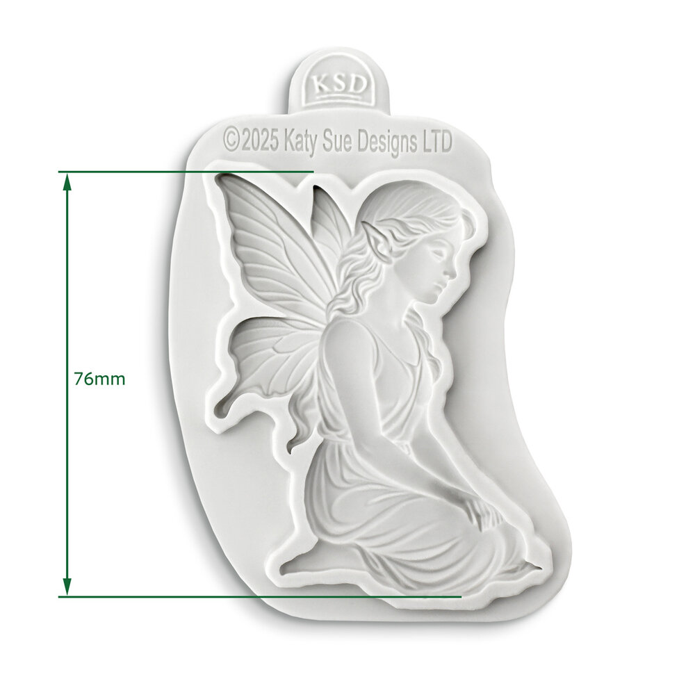 Katy Sue Designs Cosmic Shimmer Silicone Mould Fairy Maiden (CF0074-CS)