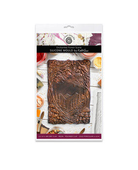 Katy Sue Designs Cosmic Shimmer Silicone Mould Enchanted Forest Scene (CE0154-CS)