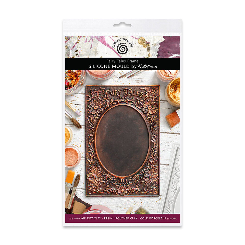 Katy Sue Designs Cosmic Shimmer Silicone Mould Fairy Tales Frame (CE0153-CS)