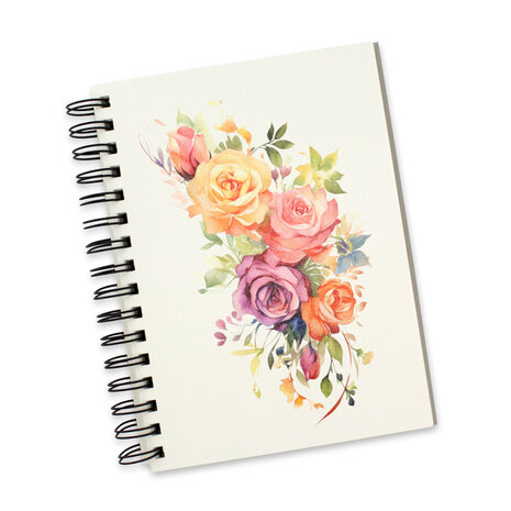 Katy Sue Designs Cosmic Shimmer A5 Art Journal Customisable Mixed Media 350gsm (20-10004-MMC350)