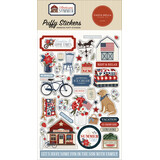 Carta Bella Americana Summer Puffy Stickers (CBAS493066)