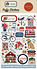 Americana Summer Puffy Stickers (CBAS493066) Americana Summer Puffy Stickers (CBAS493066)