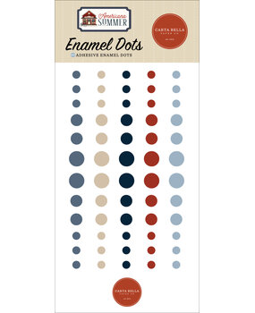 Carta Bella Americana Summer Enamel Dots (CBAS493028)