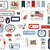 Carta Bella Americana Summer Ephemera (CBAS493024) Carta Bella Americana Summer Ephemera (CBAS493024)