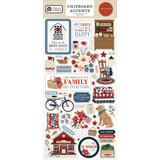 Carta Bella Americana Summer Chipboard Accents (CBAS493021)