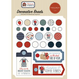 Carta Bella Americana Summer Decorative Brads (CBAS493020)