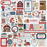 Carta Bella Americana Summer Element Sticker (CBAS493014)