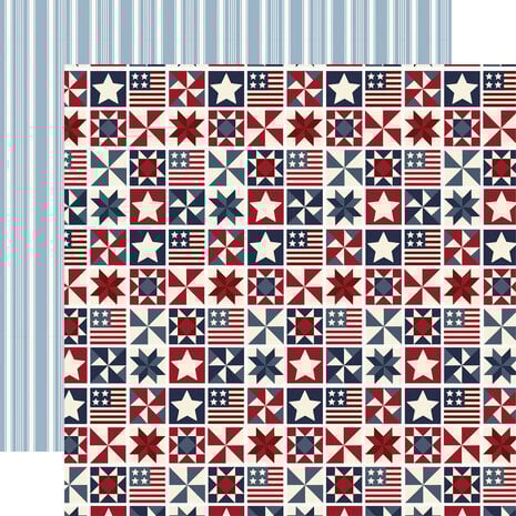 Carta Bella Americana Summer 12x12 Inch Collection Kit (CBAS493016) Carta Bella Americana Summer 12x12 Inch Collection Kit (CBAS493016)