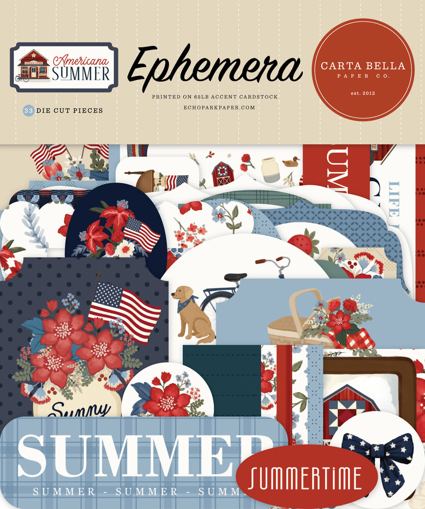 Carta Bella Americana Summer Mega Bundle (CBAS493050) Carta Bella Americana Summer Mega Bundle (CBAS493050)