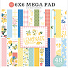 Carta Bella Lemonade 6x6 Inch Cardmakers Mega Pad (CBLE495031) Carta Bella Lemonade 6x6 Inch Cardmakers Mega Pad (CBLE495031)