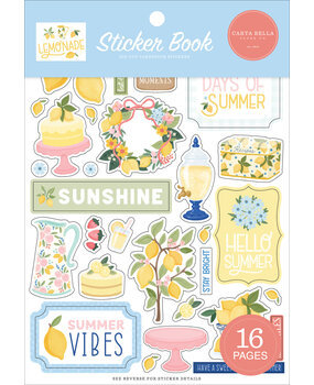 Carta Bella Lemonade Sticker Book (CBLE495029)