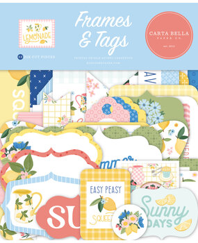 Carta Bella Lemonade Frames & Tags (CBLE495025)