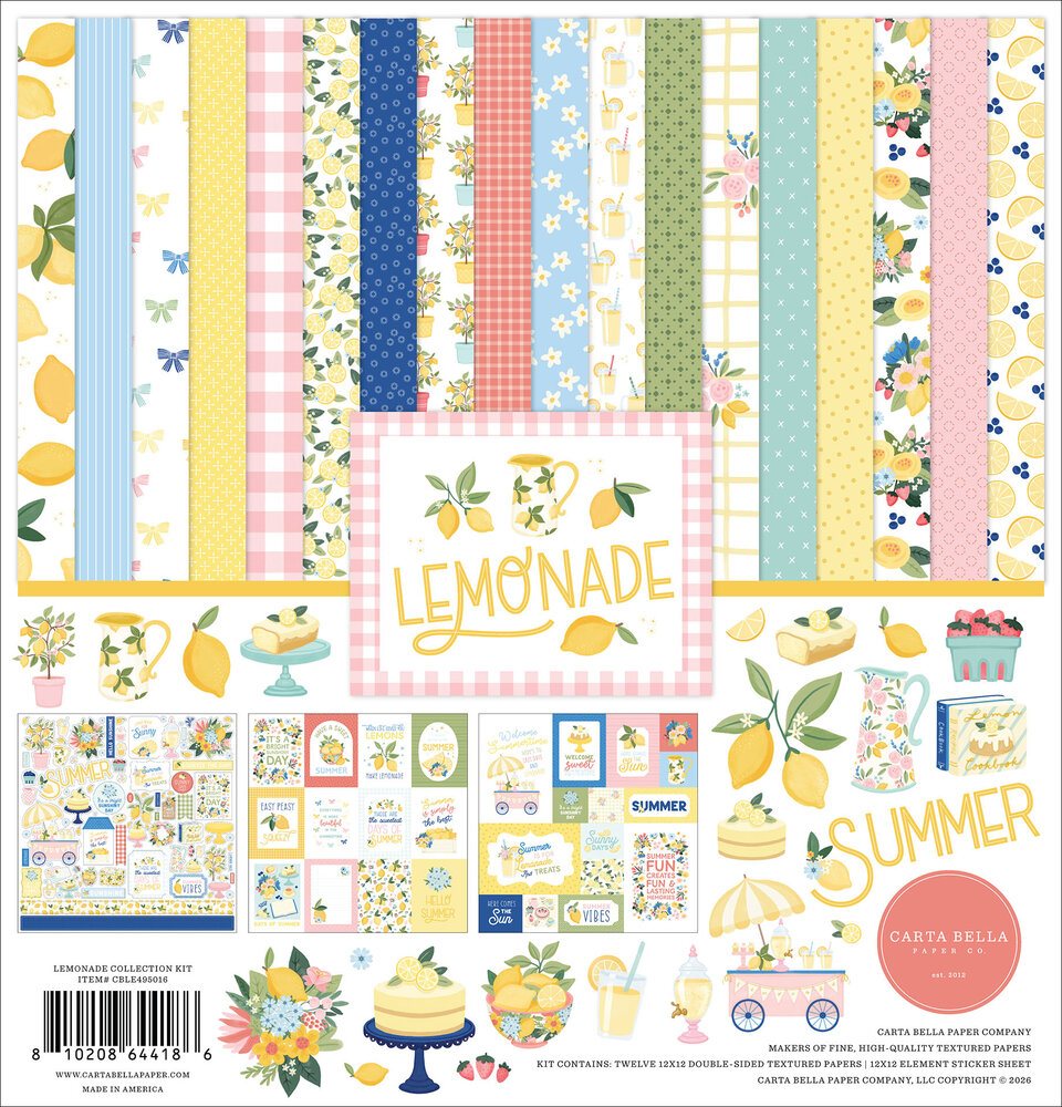 Carta Bella Lemonade Mega Bundle (CBLE495050)