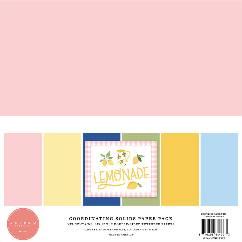 Carta Bella Lemonade Mega Bundle (CBLE495050)