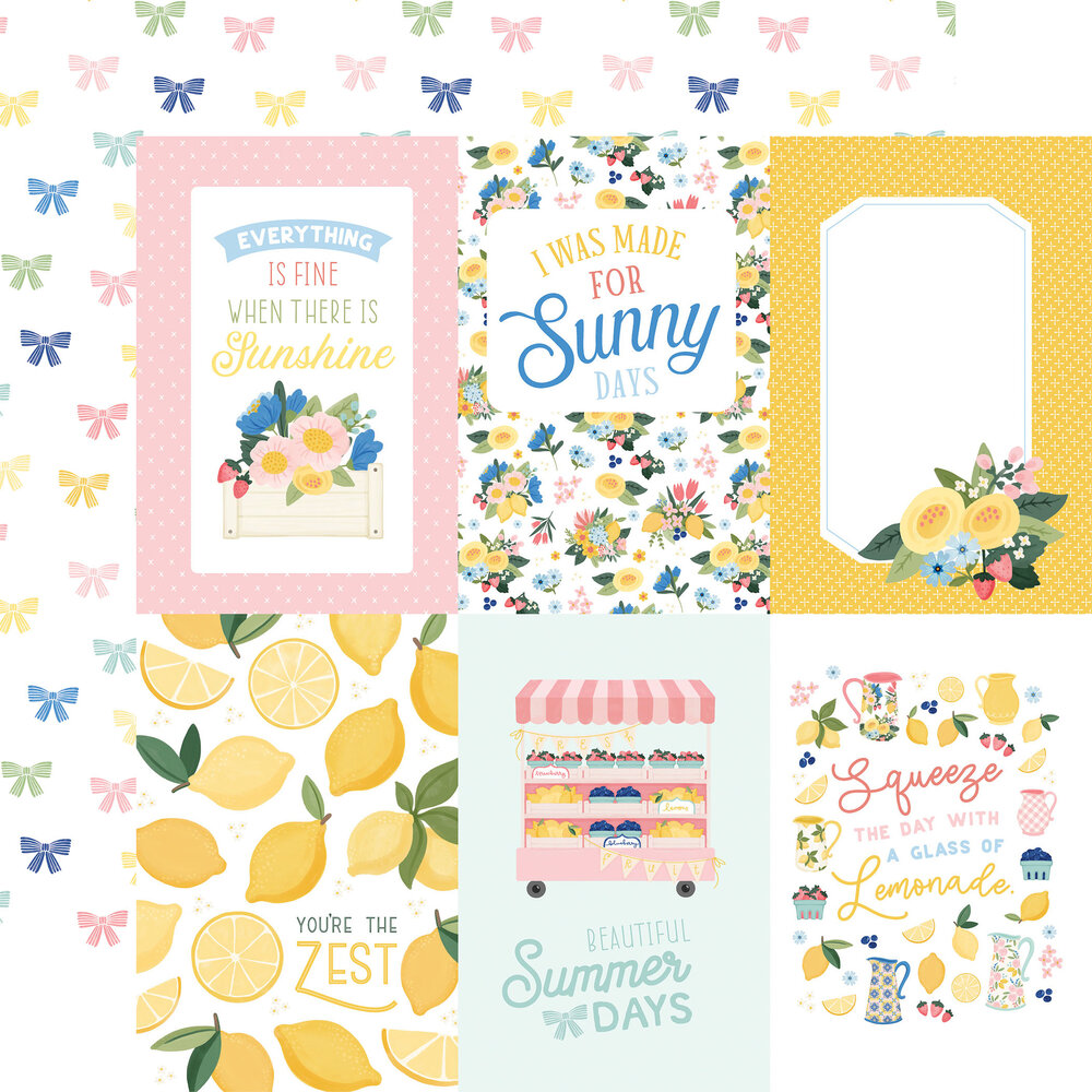 Carta Bella Lemonade 12x12 Inch Collection Kit (CBLE495016) Carta Bella Lemonade 12x12 Inch Collection Kit (CBLE495016)