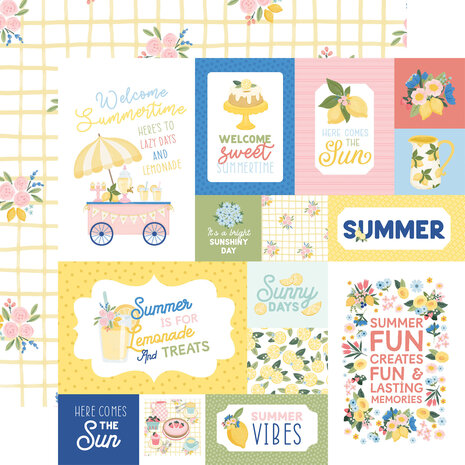Carta Bella Lemonade 12x12 Inch Collection Kit (CBLE495016) Carta Bella Lemonade 12x12 Inch Collection Kit (CBLE495016)
