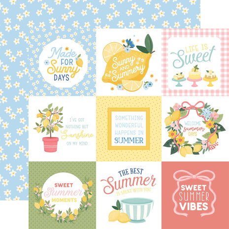 Carta Bella Lemonade 12x12 Inch Collection Kit (CBLE495016) Carta Bella Lemonade 12x12 Inch Collection Kit (CBLE495016)