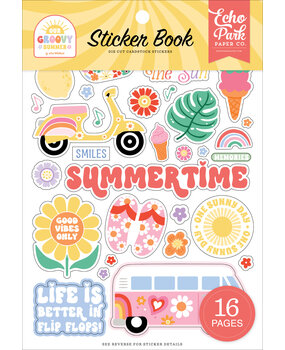 Echo Park Our Groovy Summer Sticker Book (OGS496029)