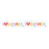 Echo Park Our Groovy Summer Washi Tape I Heart Summer (OGS496027)