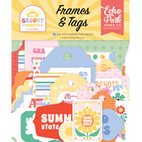 Echo Park Our Groovy Summer Frames & Tags (OGS496025)