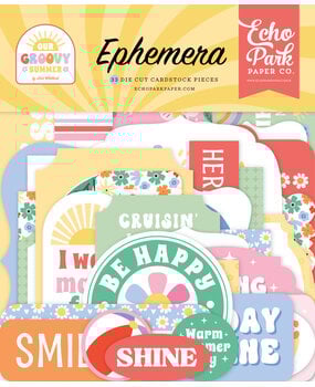 Echo Park Our Groovy Summer Ephemera (OGS496024)