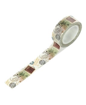Echo Park It's Time To Travel Washi Tape Destination Stamps (TTT494027)