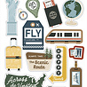 Echo Park It's Time To Travel Chipboard Accents (TTT494021)
