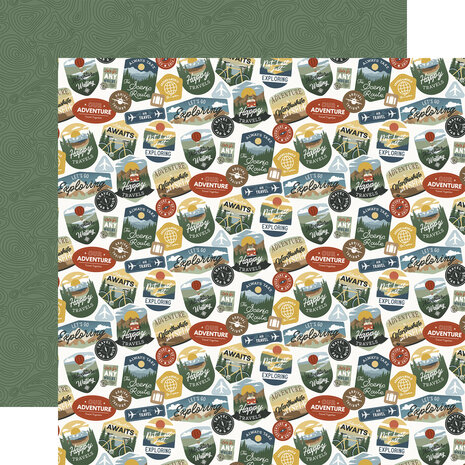 Echo Park It's Time To Travel 12x12 Inch Collection Kit (TTT494016)