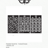 Finnabair Limited Edition Stencil Set Victorian Tiles (3pcs) (951726)