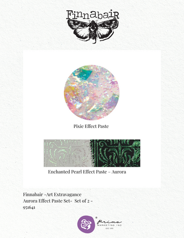 Finnabair Limited Edition Effect Paste Set Pixie Glow (2x100ml) (951641)