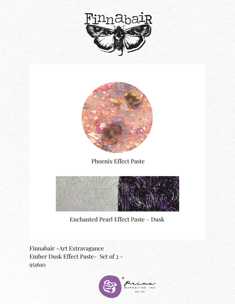 Finnabair Limited Edition Effect Paste Set Ember Dusk (2x100ml) (951610)
