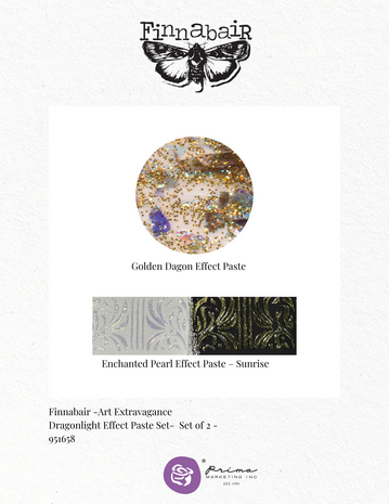 Finnabair Limited Edition Effect Paste Set Dragonlight (2x100ml) (951658)