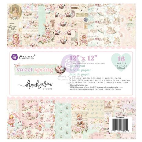 Prima Marketing Sweet Spring 12x12 Inch Paper Pad (982102)