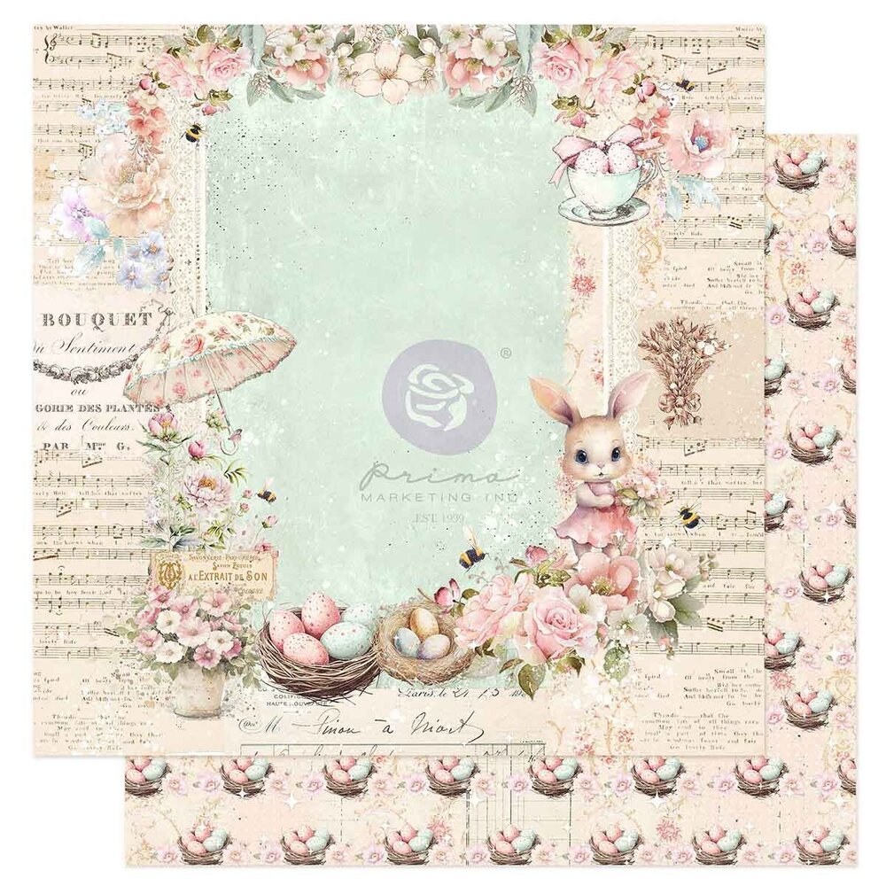 Prima Marketing Sweet Spring 12x12 Inch Paper Pad (982102)