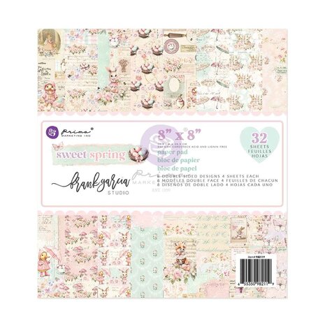 Prima Marketing Sweet Spring 8x8 Inch Paper pad (982119)