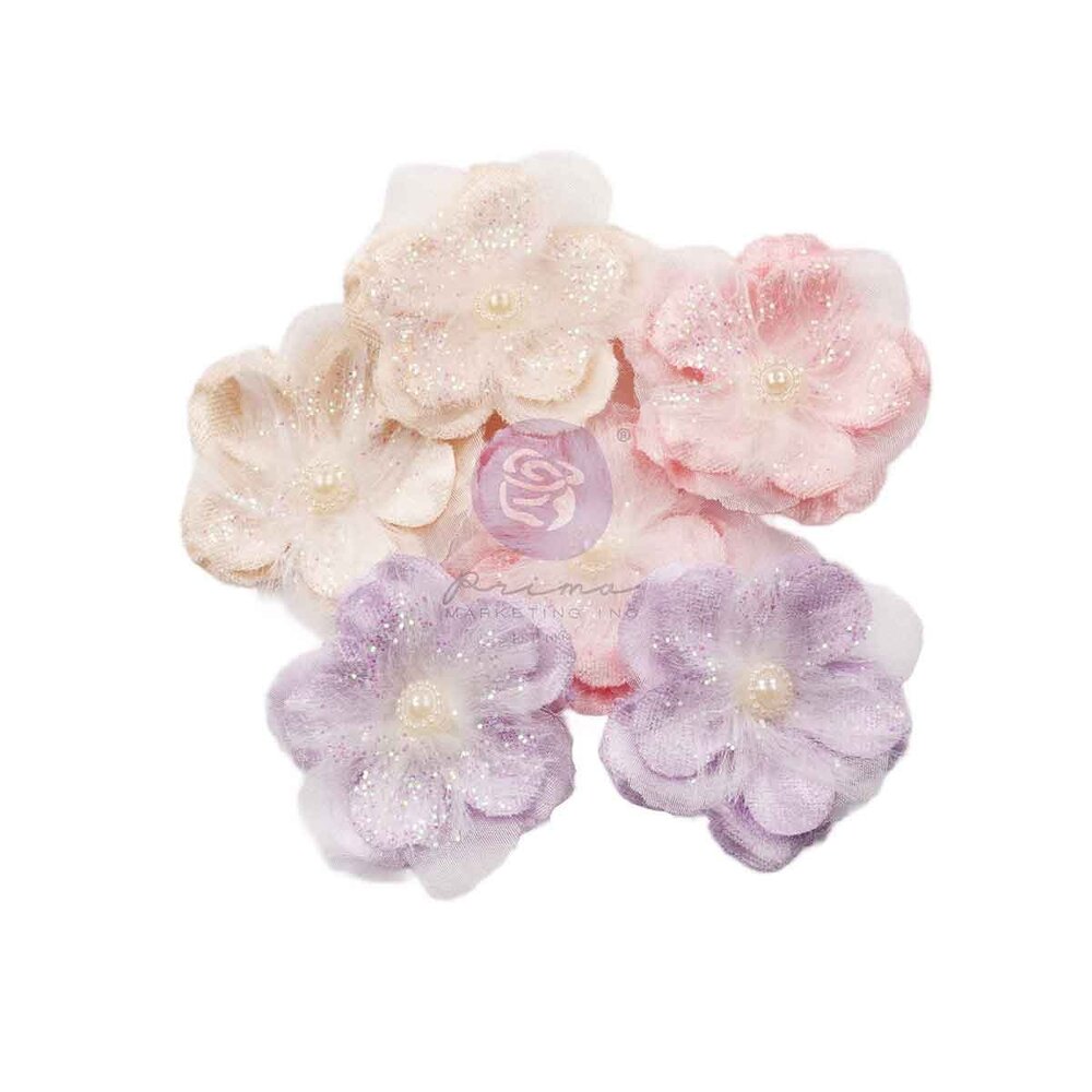 Prima Marketing Sweet Spring Flowers Soft & Fuzzy (6pcs) (982225) Prima Marketing Sweet Spring Flowers Soft & Fuzzy (6pcs) (982225)