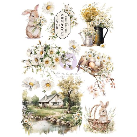 Prima Marketing Among the Wildflowers A4 Transfer (682309) Prima Marketing Among the Wildflowers A4 Transfer (682309)