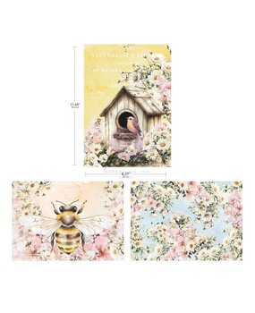 Prima Marketing Among the Wildflowers A4 Decoupage (3pcs) (682293)