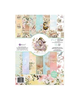 Prima Marketing Among the Wildflowers 6x8 Inch Paper Pad (682248)