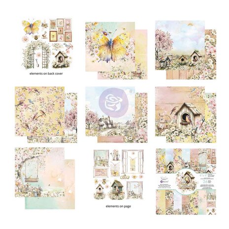 Prima Marketing Among the Wildflowers 6x6 Inch Paper Pad (682231) Prima Marketing Among the Wildflowers 6x6 Inch Paper Pad (682231)