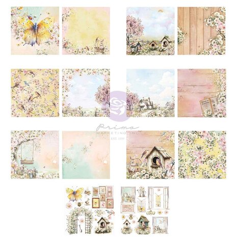 Prima Marketing Among the Wildflowers 6x6 Inch Paper Pad (682231) Prima Marketing Among the Wildflowers 6x6 Inch Paper Pad (682231)