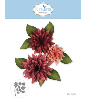Elizabeth Craft Designs Beautiful Blooms Die Dahlia by Paper Flowers (2346)