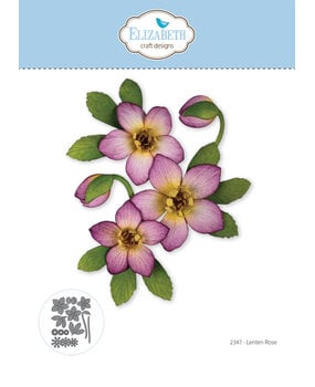 Elizabeth Craft Designs Beautiful Blooms Die Lenten Rose by Paper Flowers (2347)