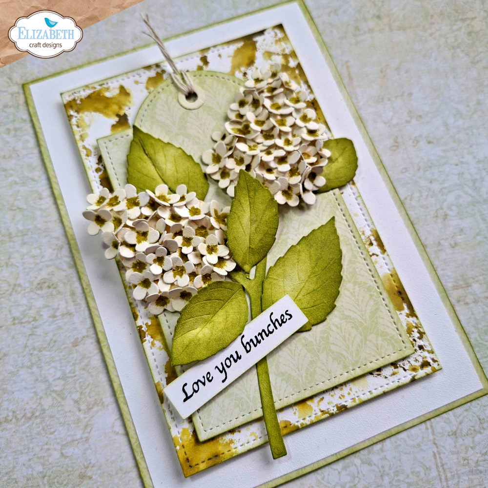 Elizabeth Craft Designs Beautiful Blooms Die Panicle Hydrangea by Paper Flowers (2348)