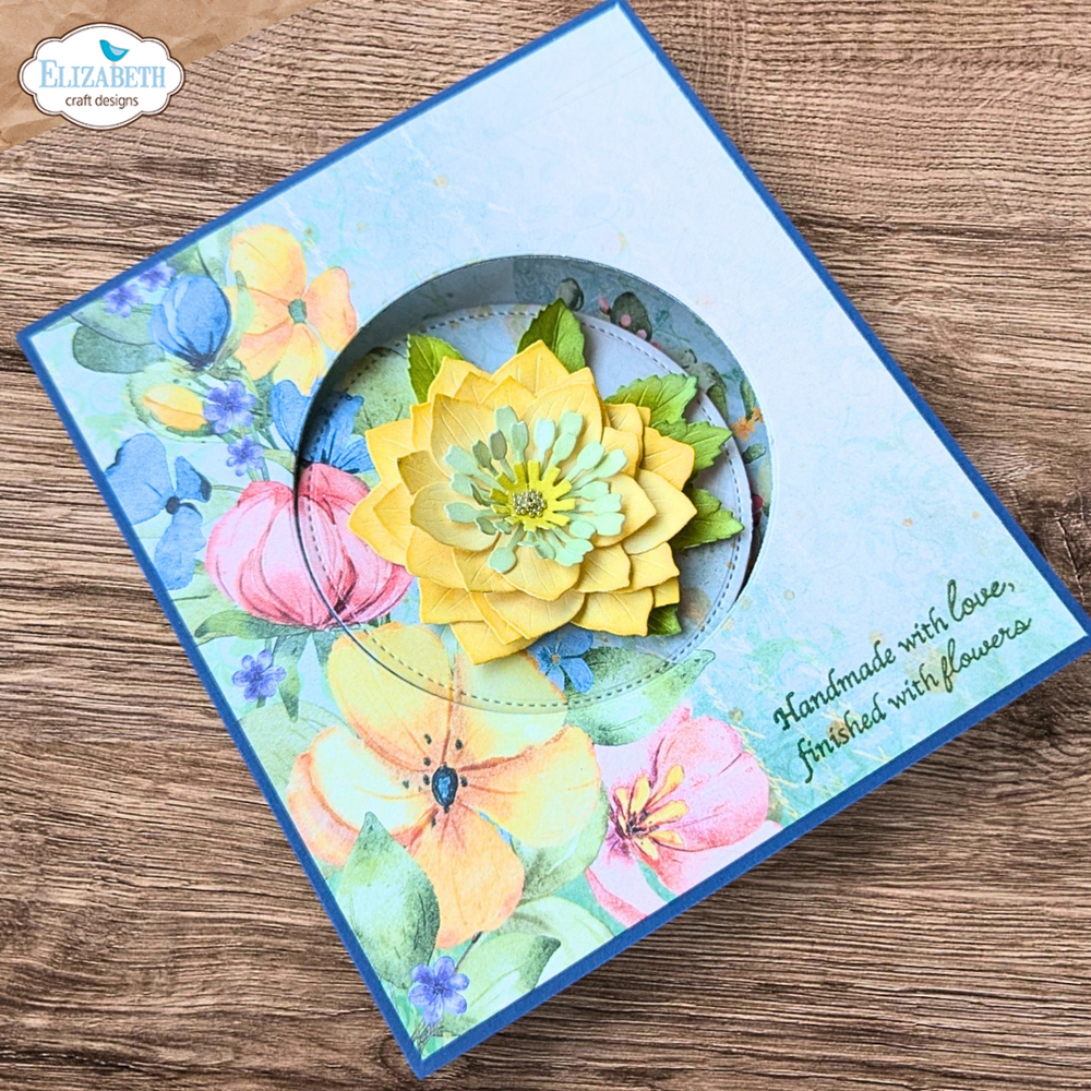 Elizabeth Craft Designs Beautiful Blooms Die Lenten Rose by Paper Flowers (2347)
